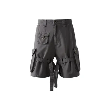 CATSSTAC Cargo Shorts Unisex Gray