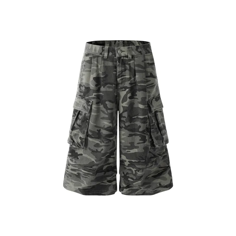 STRUCKCOOL Cargo Shorts Unisex Camouflage-0