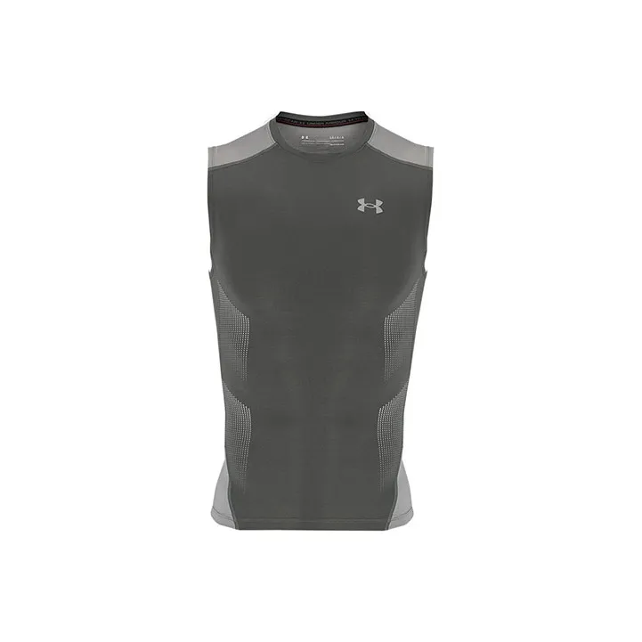 Under Armour HeatGear Fitness Clothing Men Gray-0