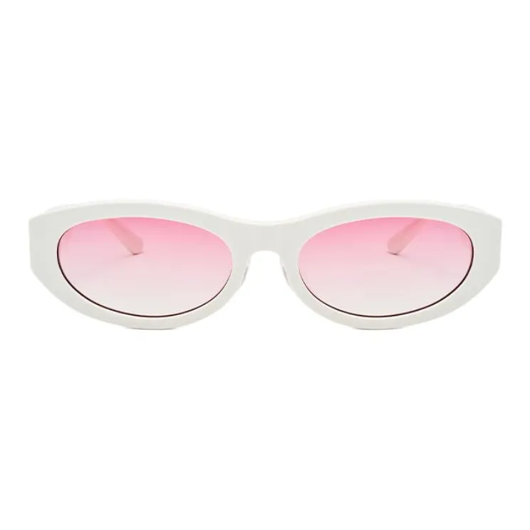 THE OWNER Plate Frame Oval Sunglasses Unisex-6