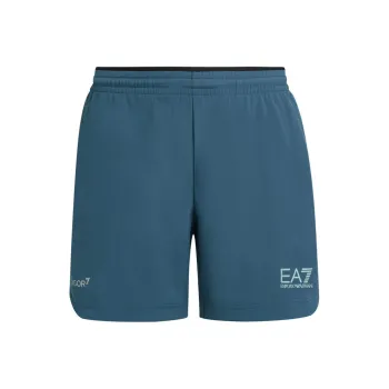 EMPORIO ARMANI EA7 SS24 Casual Shorts Men's Lake Blue