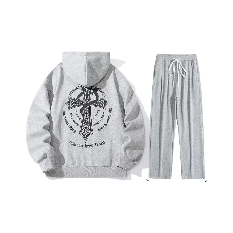 RAINCOME Sweatshirt Sets Unisex-22