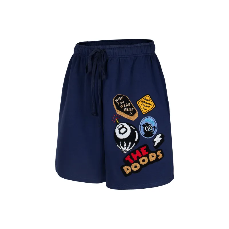 PAINT STAIN Casual Shorts Unisex-7