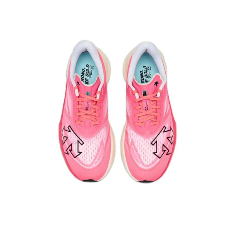 DESCENTE Delta Pro EXP V2 Anti Slip Wear Resistant Low Top Running Shoes Unisex Pink-2