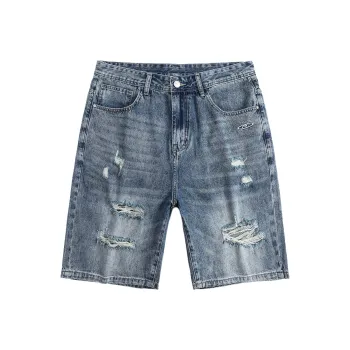 JUCY JUDY Denim Shorts Unisex Blue