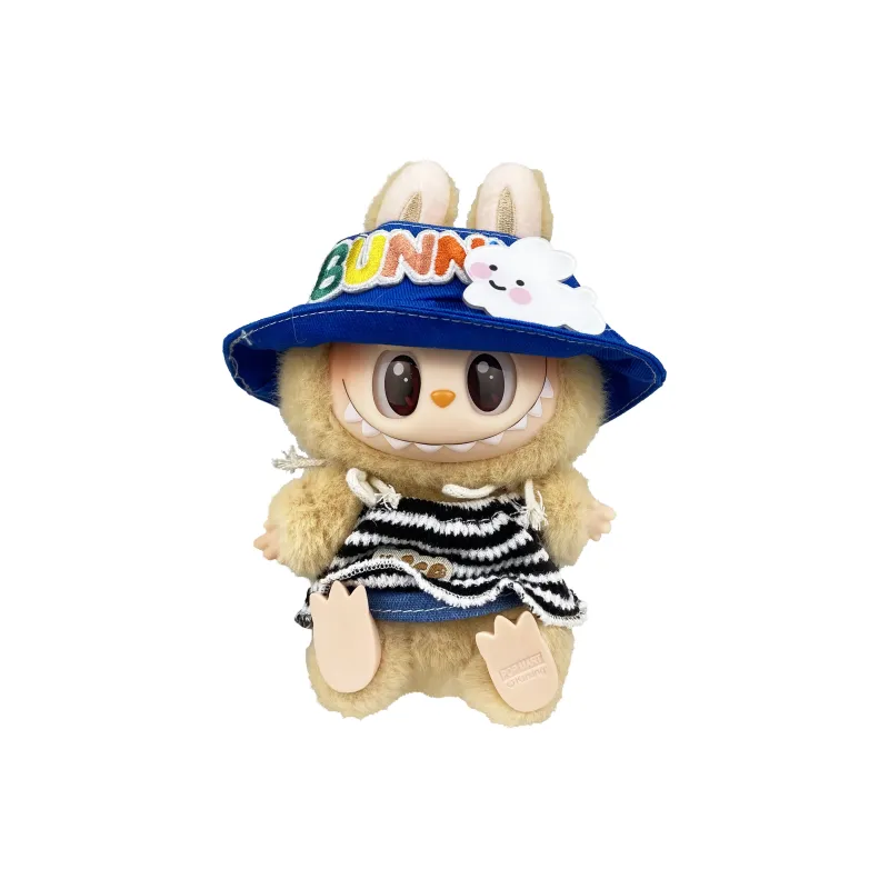 [Modified Doll] POP MART Labubu THE MONSTERS Sitting Party Collection, Confirmed, Cute Trendy Hang Tag Box 15cm-20