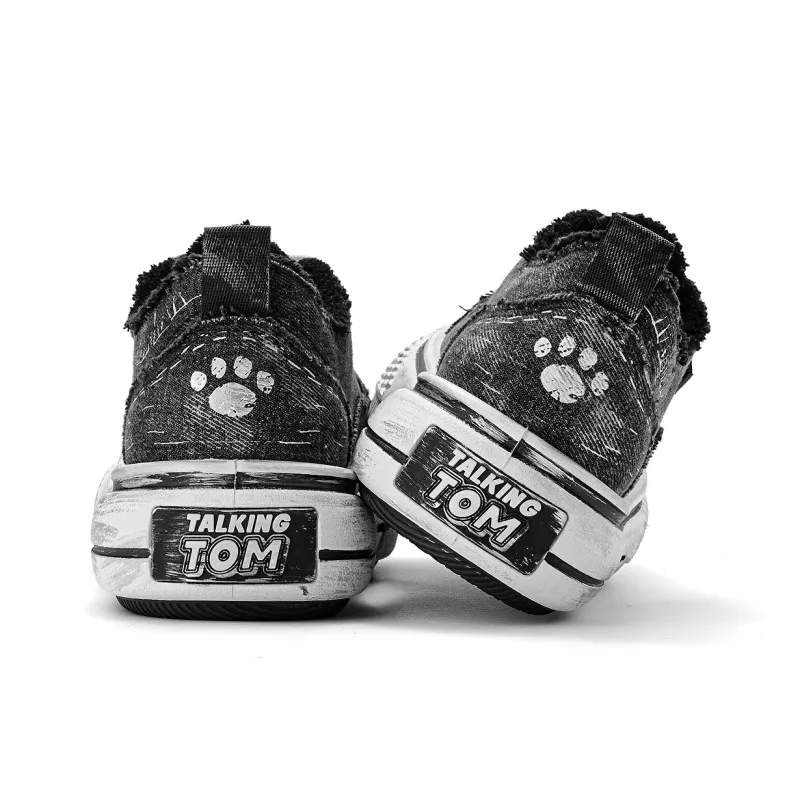 TALKING TOM Low Top Skateboard Shoes Unisex-4