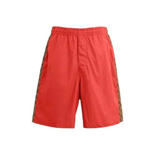 COACH Casual Shorts Men Red