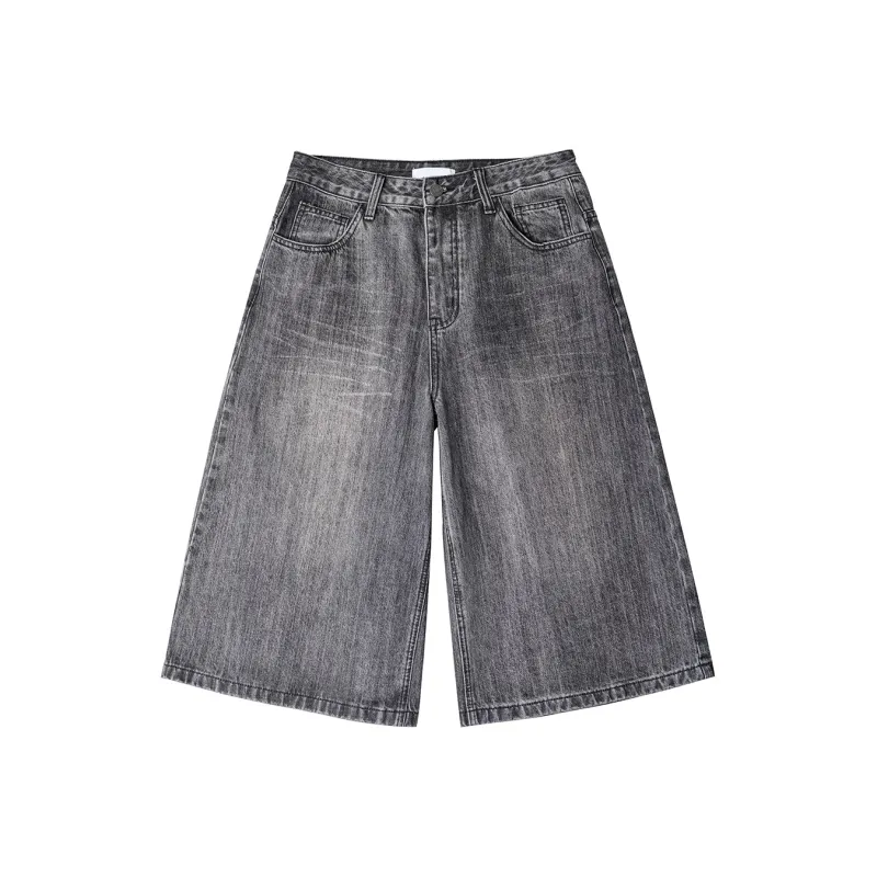 APUNCHLINEWORKSHOP Denim Shorts Unisex-0