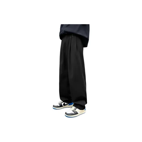 Find Yourself Casual Pants Unisex Black