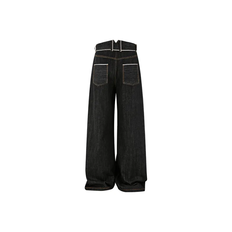 KREATE Jeans Unisex Black-1