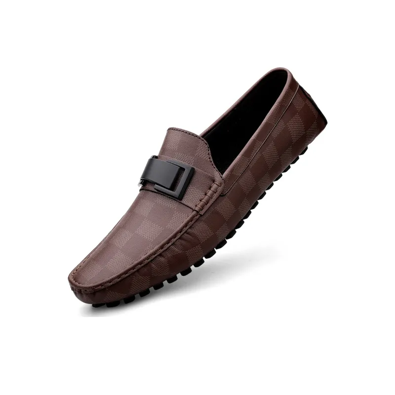 Eminu Gommino Loafers Men Black-14