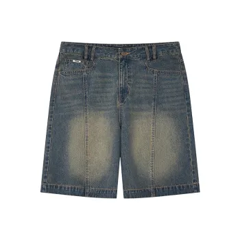Teenie Weenie Men CleanFit Series Denim Shorts Unisex Blue