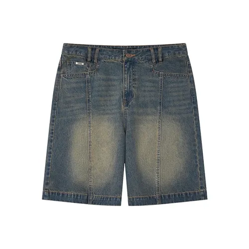 Teenie Weenie Men CleanFit Series Denim Shorts Unisex Blue