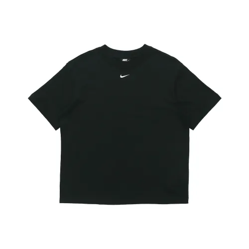 Nike Set in Sleeve T Shirt Women's Black US Version