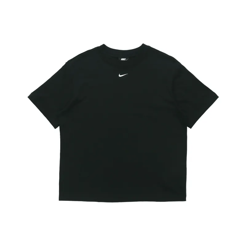 Nike Set in Sleeve T Shirt Women's Black US Version-0