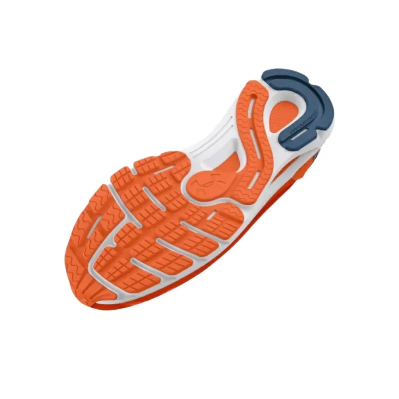 Under Armour Hovr Sonic 6 Anti Slip Wear Resistant Low Top Casual Running Shoes Men's Orange-4