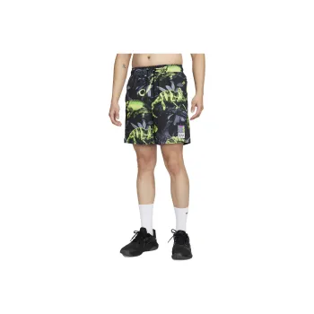 Nike Dri Fit Casual Shorts Men Explosion Green Yellow