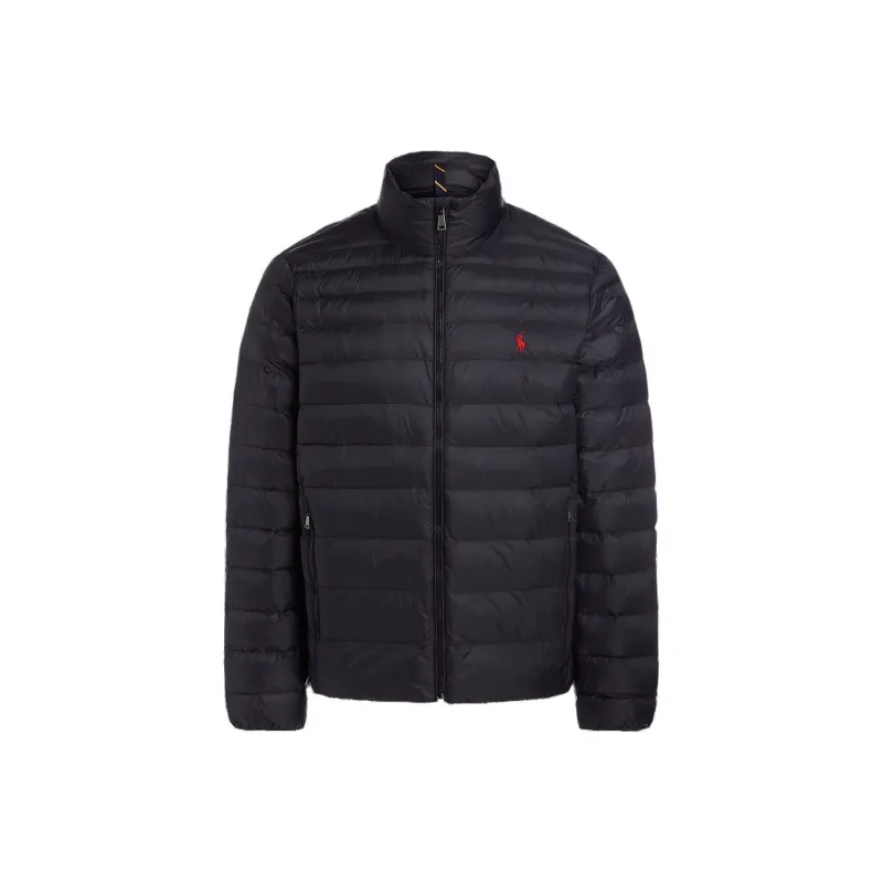 Polo Ralph Lauren Foldable Quilted Jacket Puffer Jacket Men's Black-0