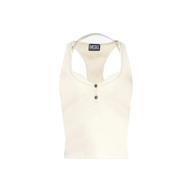 DIESEL Tank Tops Women's White-0