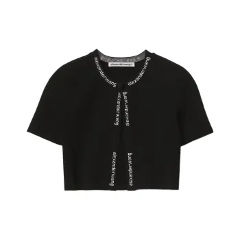 Alexander Wang Crop Tops Women's Black