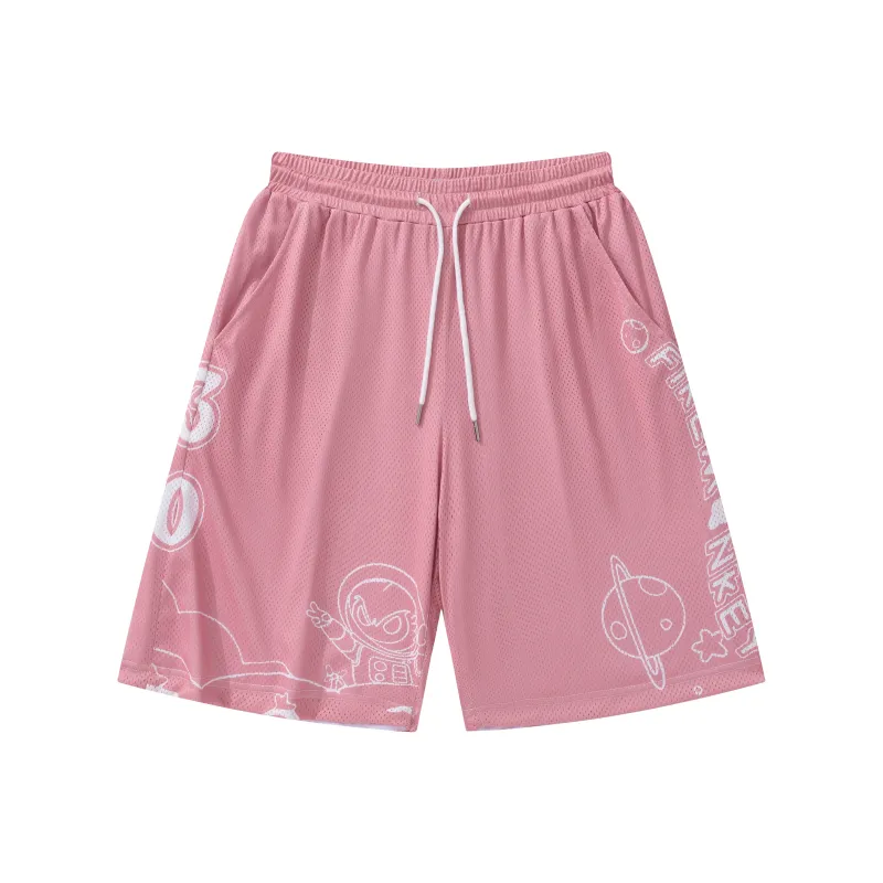 FireMonkey Basketball Shorts Unisex-7