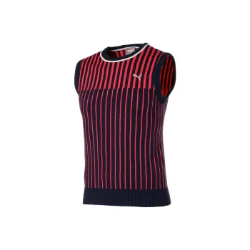 PUMA Tank Tops Women's Red
