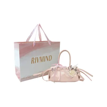 RIVMIND PU One Shoulder Handbags Women's White/Silver/Black/Yellow/Blue/Pink