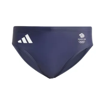 Adidas British Swimming Team Olympics Collection TEAM GB SWIM TRUNKS Swimming Shorts Men's Blue