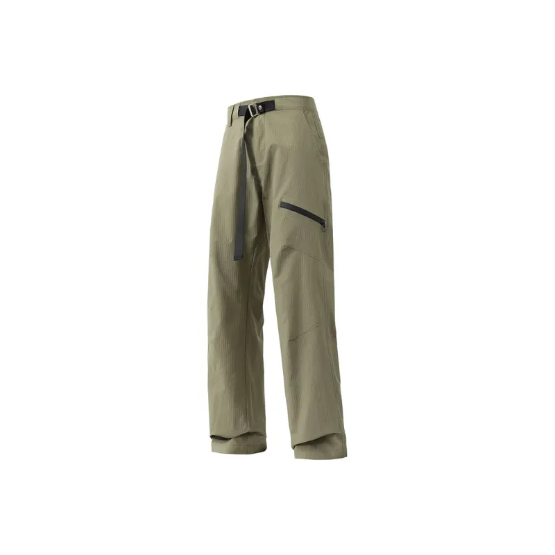 ADOONGA Casual Pants Unisex Black-6