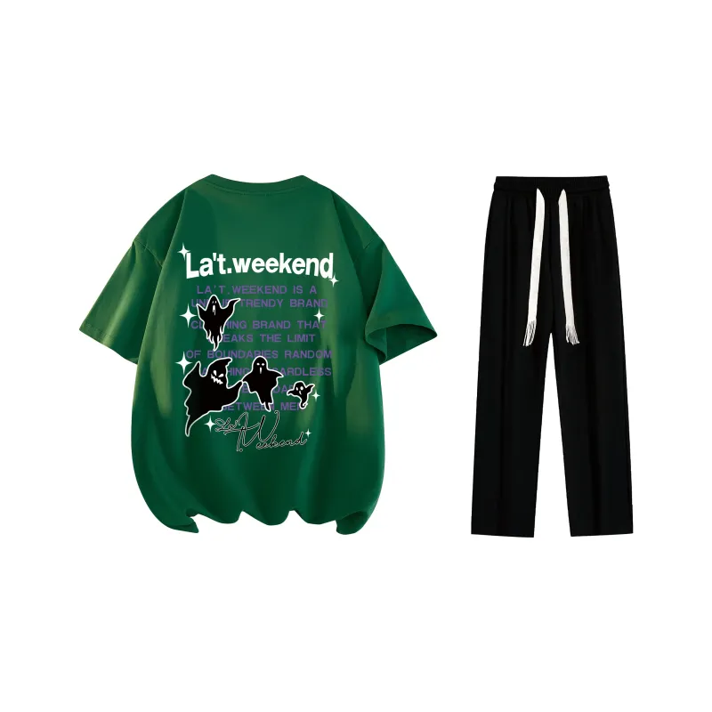 LA'T.WEEKEND Casual Sportswear Unisex-22