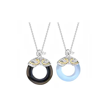 PUENTE 925 Sterling Silver Necklaces Unisex