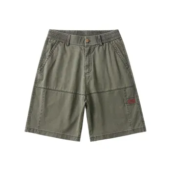 Jeep Cargo Shorts Unisex Army Green