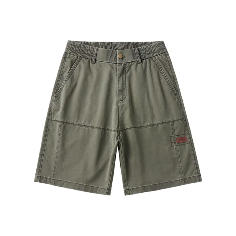 Jeep Cargo Shorts Unisex Army Green-0