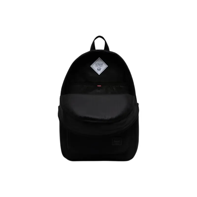 Herschel 600D Fabric Backpack Unisex Black-3