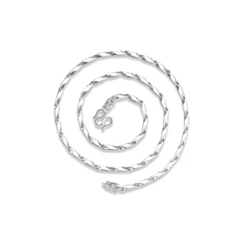 CUTE DAME Sterling Silver Necklaces Men's