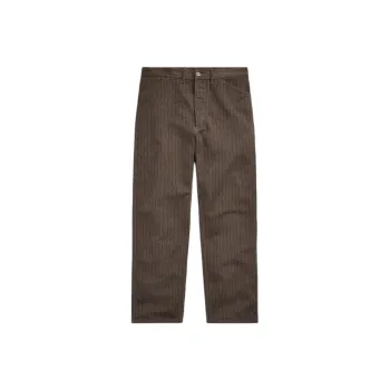 Polo Ralph Lauren FW23 Striped Jaspé Twill Field Pant Casual Pants Men's Brown