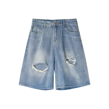AMBER LIGHT Denim Shorts Unisex