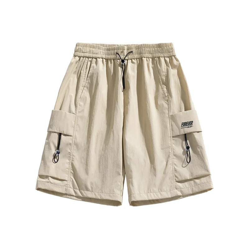 Warrior Huichao Riding The Wind Collection Cargo Shorts Unisex-15