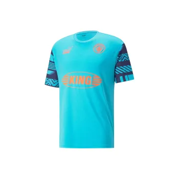PUMA Manchester City Football Club Soccer Jerseys Men Blue
