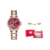 Ceramic Strap Rose Case Red Dial[Box Limited Edition]