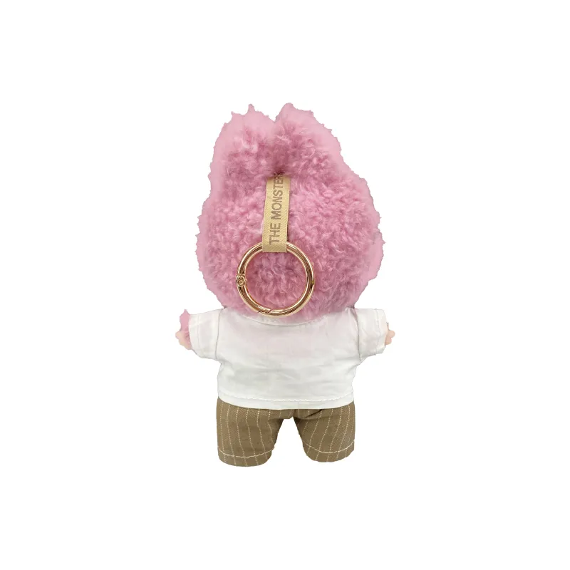 [Modified Doll] POP MART Labubu THE MONSTERS Heartbeat Macaron Collection London Morning Mist Hang Tag Box 17cm-7