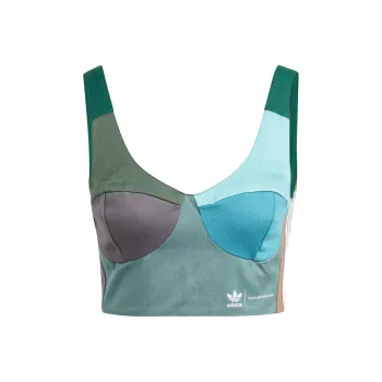 Adidas Originals Clover X KSENIASCHNAIDER Co branded Series Tank Tops Women's Multicolor