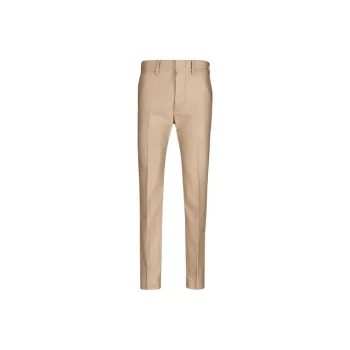 TOM FORD Logo Patch Straight Leg Tailored Trousers