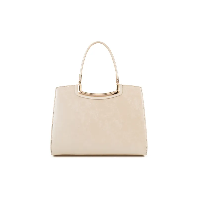 Vigno Synthetic Leather Handbags Crossbody Bags Large Size Women's White/Black-54