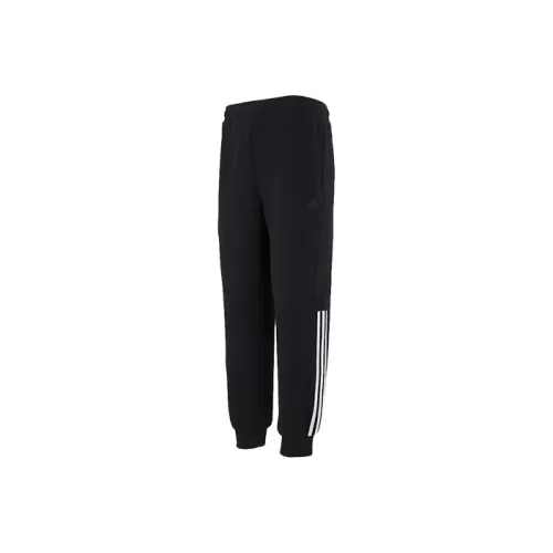Adidas Knitted Sports Pants Men's Black