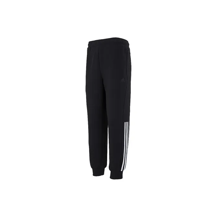 Adidas Knitted Sports Pants Men's Black-0