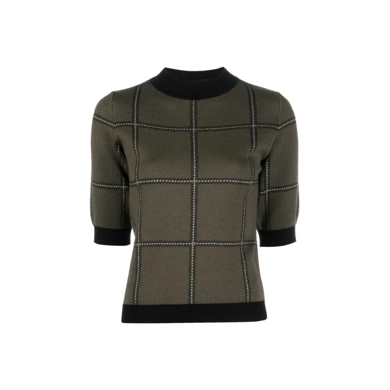 PINKO FW22 Crop Top Women's Green-0