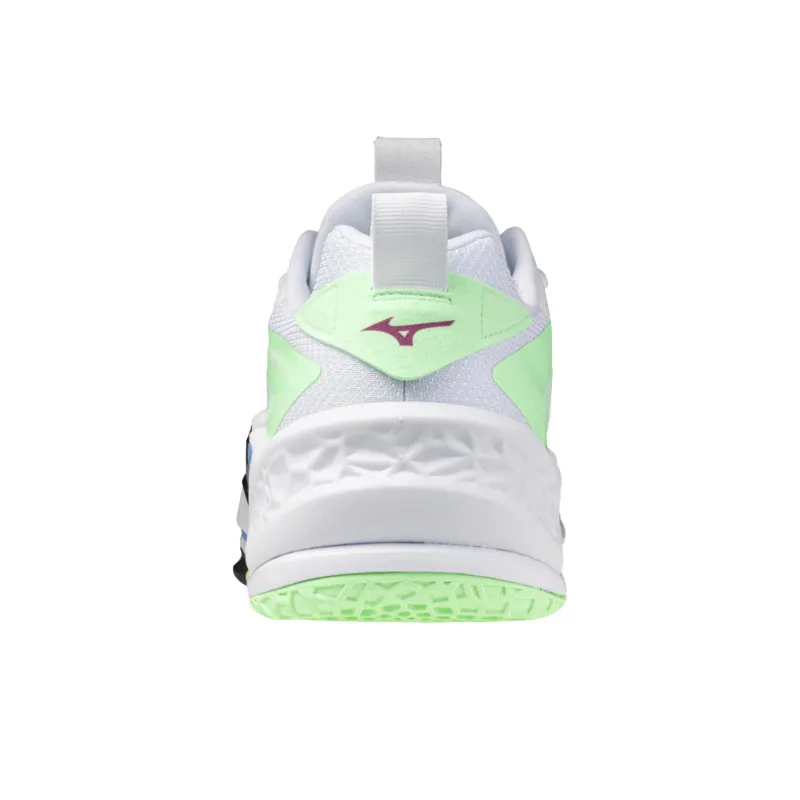 Mizuno Wave Stealth Neo Anti Slip Wear Resistant Low Top Training Shoes Men's Green White-3