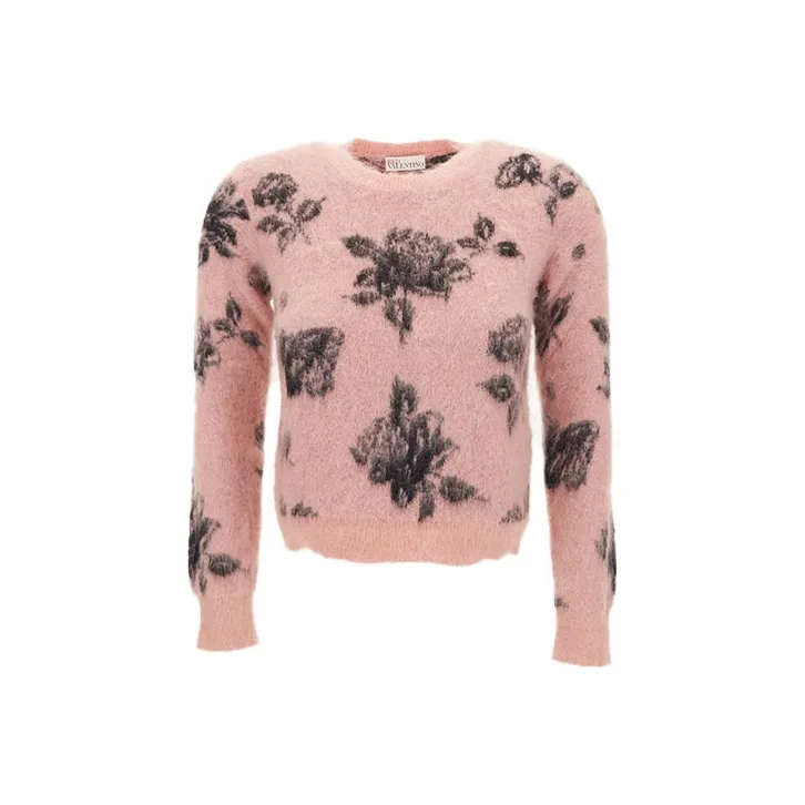 RED VALENTINO FW21 Loose Fit Sweater Women's Pink-0
